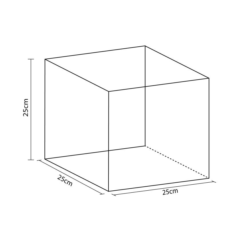 FIGURA CUADRADO 25CM