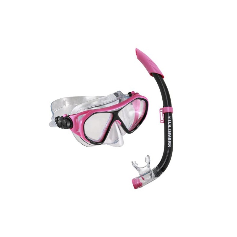 SET MÁSCARA U.S. DIVERS COMBO DORADO II JR