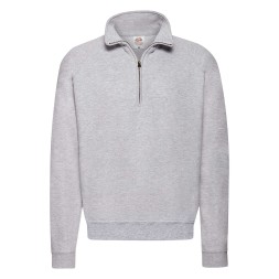 SUDADERA FRUIT OF THE LOOM CLASSIC ZIP NECK ADULTO