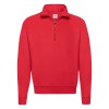 SUDADERA FRUIT OF THE LOOM CLASSIC ZIP NECK ADULTO