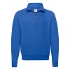 SUDADERA FRUIT OF THE LOOM CLASSIC ZIP NECK ADULTO