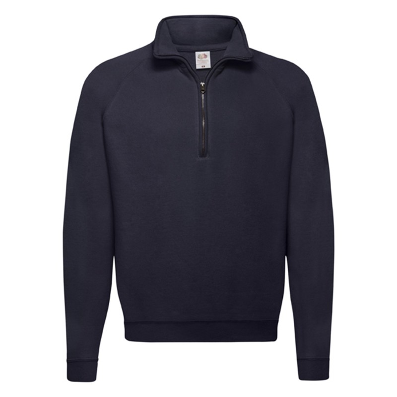 SUDADERA FRUIT OF THE LOOM CLASSIC ZIP NECK ADULTO