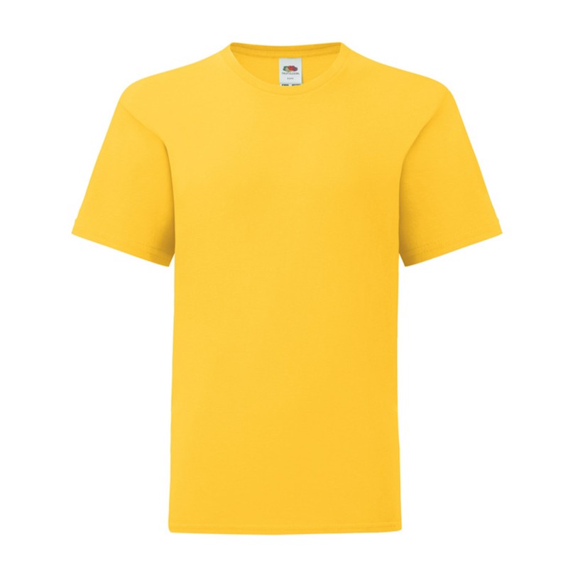 CAMISETA FRUIT OF THE LOOM KIDS ICONIC 150 T