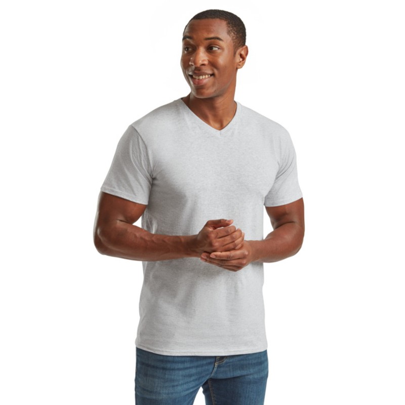 CAMISETA FRUIT OF THE LOOM VALUEWEIGHT V-NECK T ADULTO