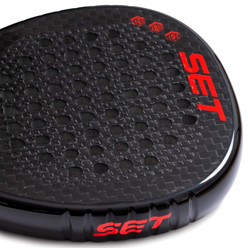 PALA DE PÁDEL SET BLACK WOLF