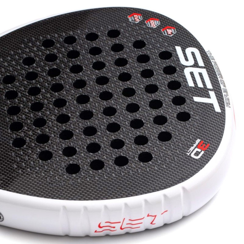 PALA DE PÁDEL SET WHITE WOLF