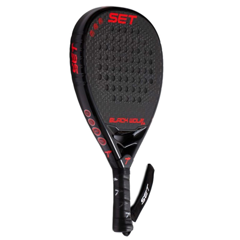 PALA DE PÁDEL SET BLACK WOLF