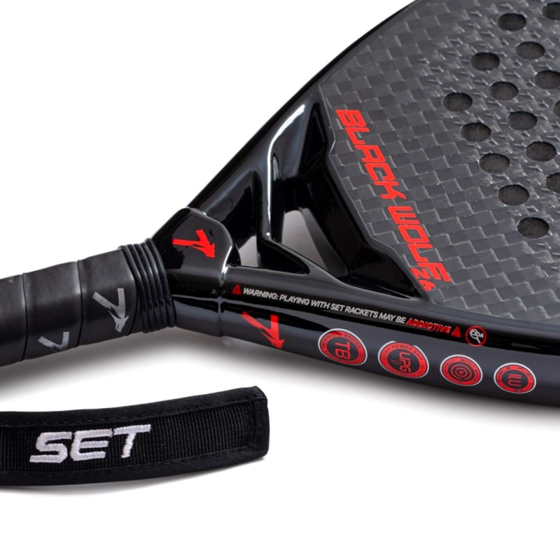 PALA DE PÁDEL SET BLACK WOLF