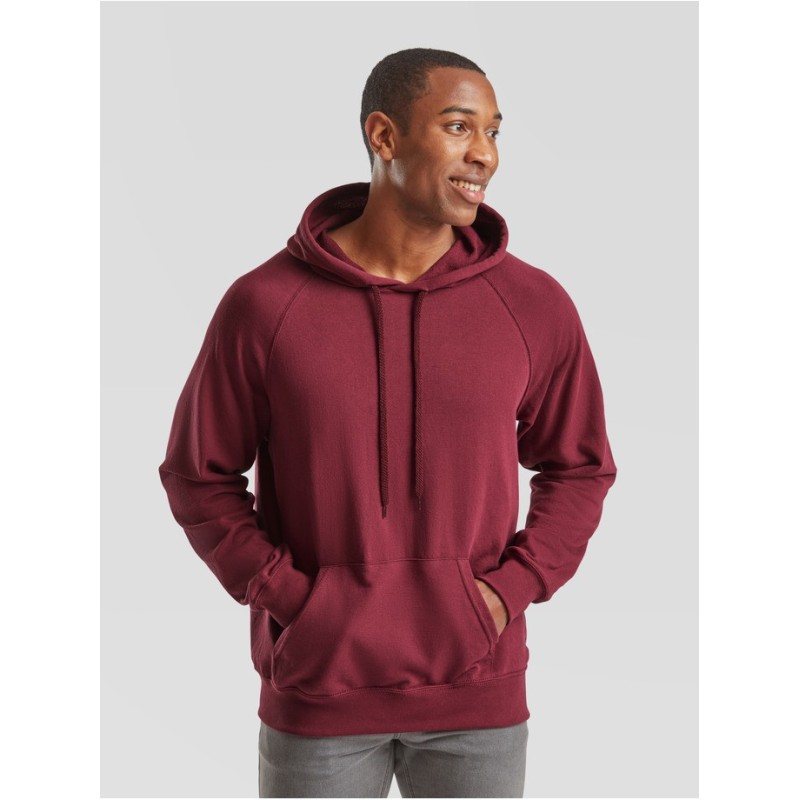 SUDADERA FRUIT OF THE LOOM LIGHTWEIGHT HOODED SWEAT