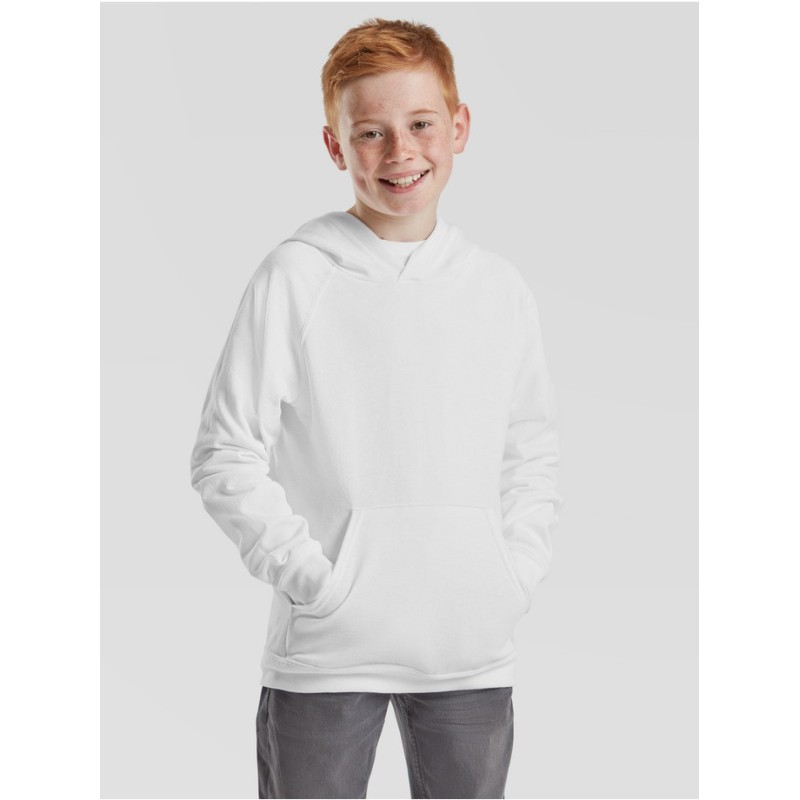 SUDADERA INFANTIL FRUIT OF THE LOOM LIGHTWEIGHT HOODED SWEAT
