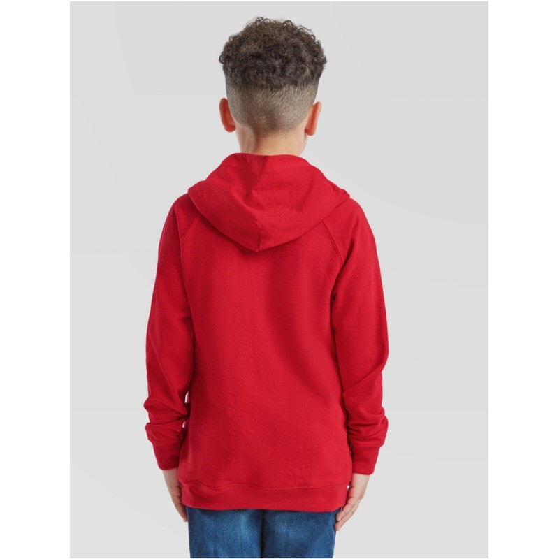 SUDADERA INFANTIL FRUIT OF THE LOOM LIGHTWEIGHT HOODED SWEAT