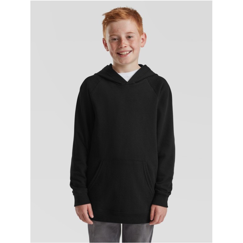 SUDADERA INFANTIL FRUIT OF THE LOOM LIGHTWEIGHT HOODED SWEAT