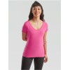 CAMISETA FRUIT OF THE LOOM LADIES ICONIC 150 V-NECK T