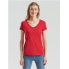 CAMISETA FRUIT OF THE LOOM LADIES ICONIC 150 V-NECK T