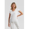 CAMISETA FRUIT OF THE LOOM LADIES ICONIC 150 V-NECK T