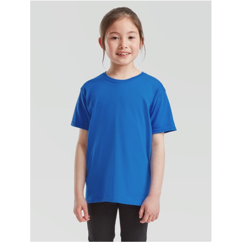 CAMISETA FRUIT OF THE LOOM ICONIC 150 T NIÑA