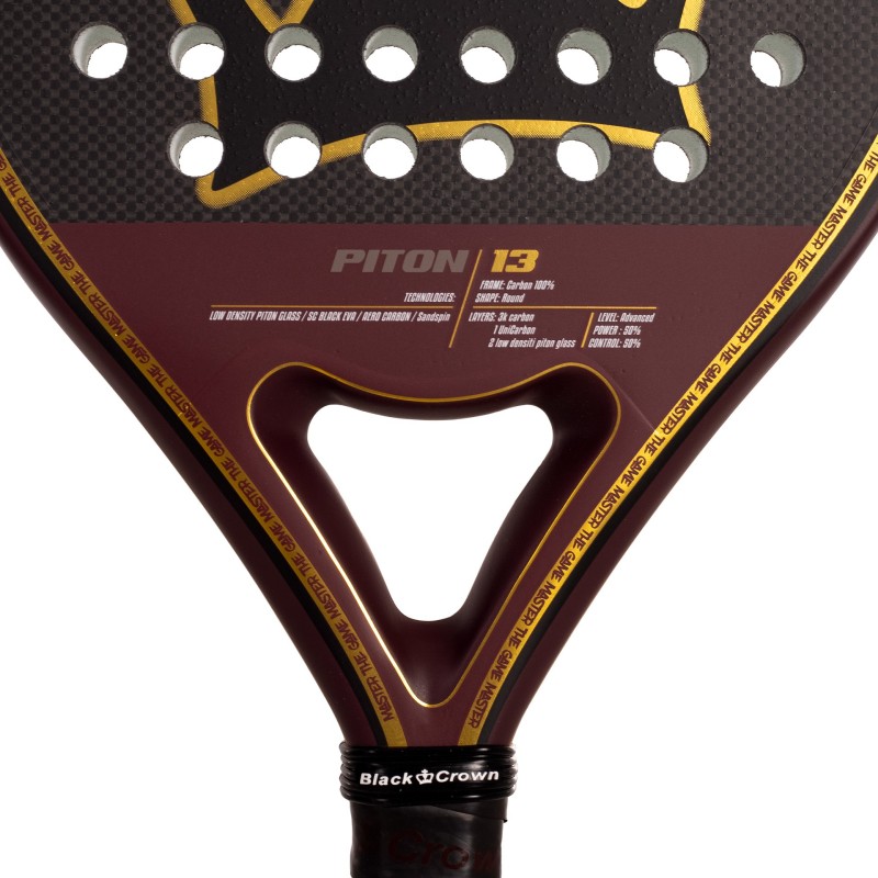 PALA DE PÁDEL BLACK CROWN PITON 13