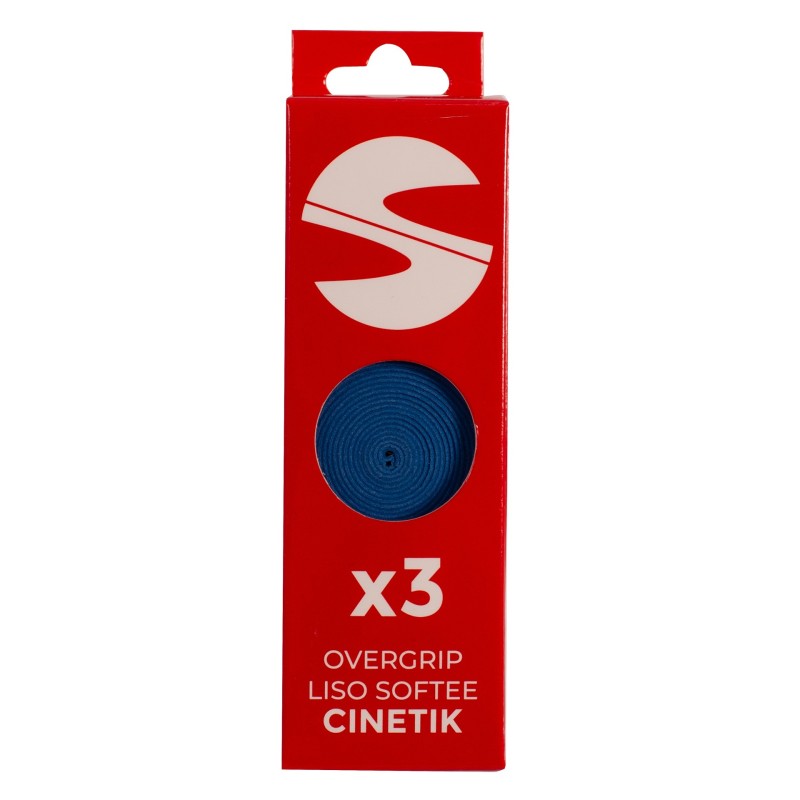 PACK 3 OVERGRIPS LISOS SOFTEE CINETIK