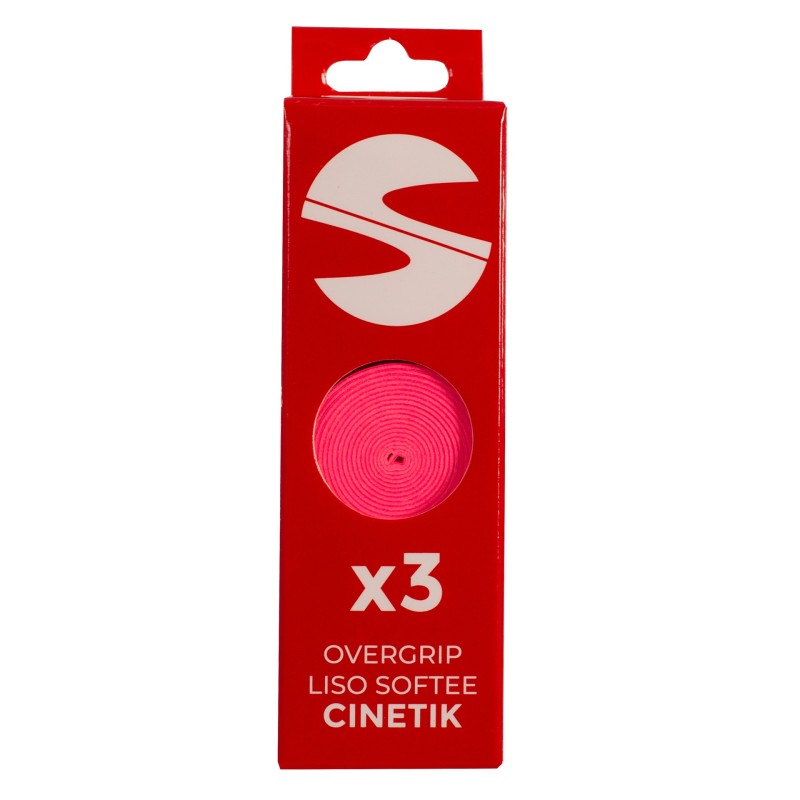 PACK 3 OVERGRIPS LISOS SOFTEE CINETIK