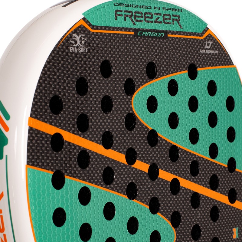 PALA DE PÁDEL SOFTEE FREEZER CARBON 3K VERDE SFT