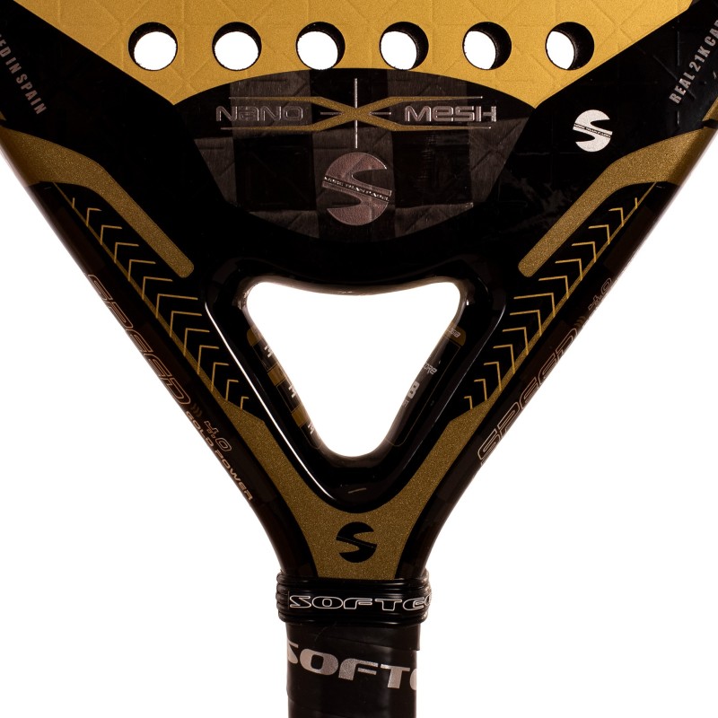 PALA DE PÁDEL SOFTEE SPEED GOLD POWER 4.0 NANO MESH