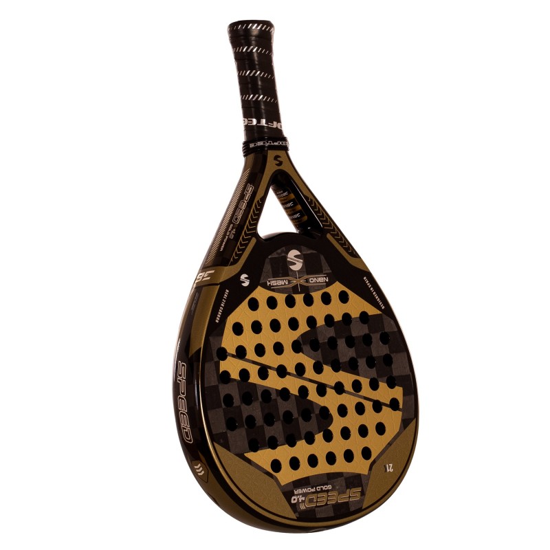 PALA DE PÁDEL SOFTEE SPEED GOLD POWER 4.0 NANO MESH