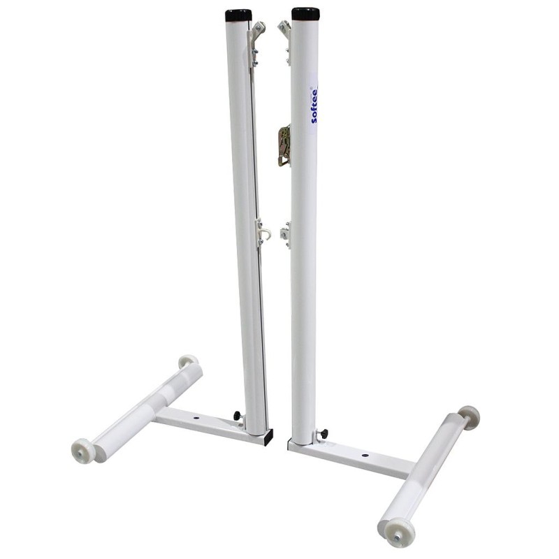 JUEGO POSTES BÁDMINTON ALUMINIO DELUXE TUBO 90MM