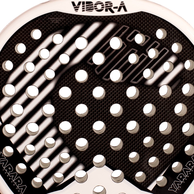 PALA DE PÁDEL VIBOR-A YARARA PRO WHITE 2.0