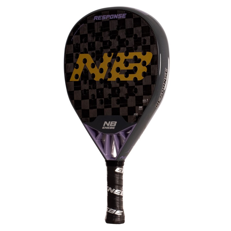 PALA DE PÁDEL ENEBE RESPONSE 24K VIOLET