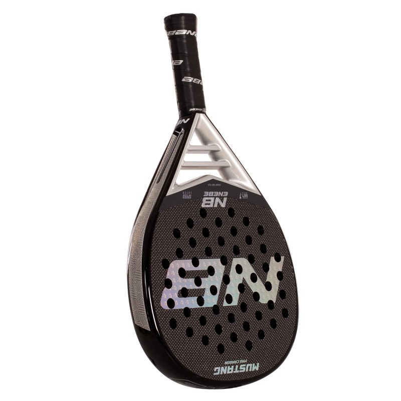 PALA DE PÁDEL ENEBE MUSTANG SILVER 3K