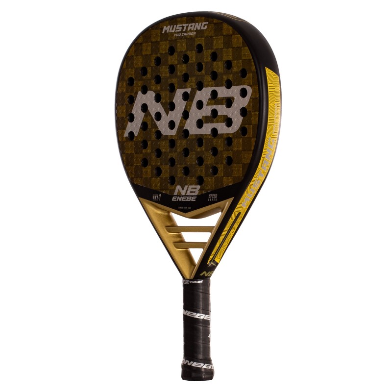 PALA DE PÁDEL ENEBE MUSTANG PRO CARBON GOLD 15K