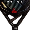 PACK PALA DE PÁDEL VIBOR-A TITAN 15K BLACK TWILL