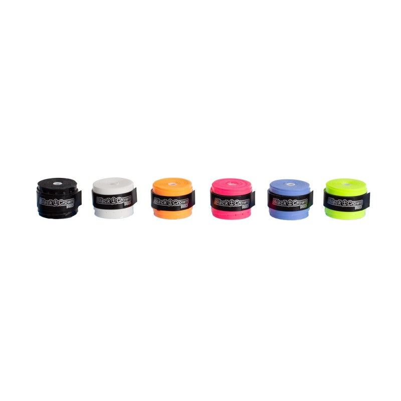 TARRO 60 OVERGRIPS BLACK CROWN PERFORADOS MULTICOLOR