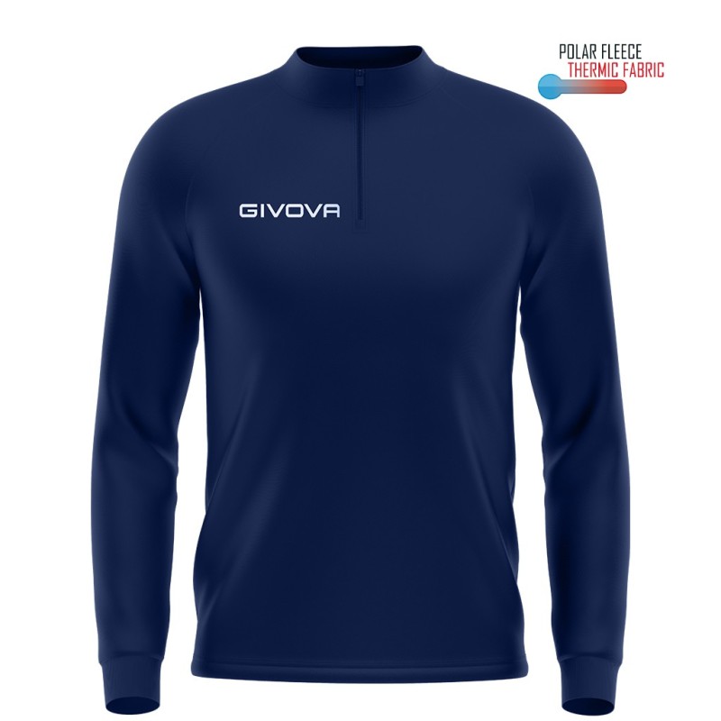 SUDADERA GIVOVA TECNICA 500 MEDIA CREMALLERA