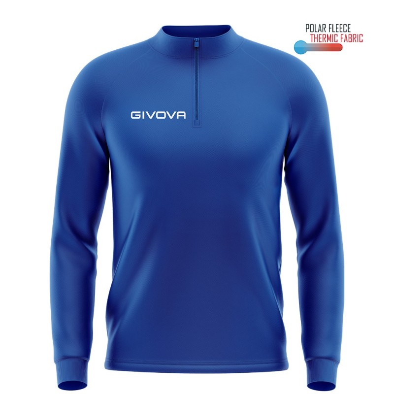SUDADERA GIVOVA TECNICA 500 MEDIA CREMALLERA