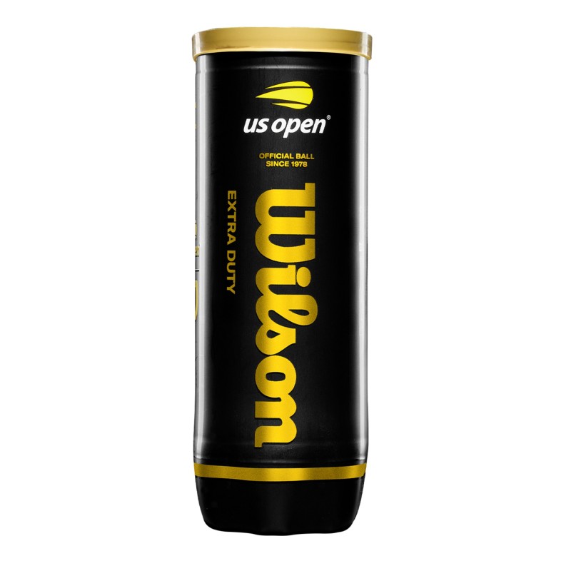 BOTE DE 3 PELOTAS TENIS WILSON US OPEN XD