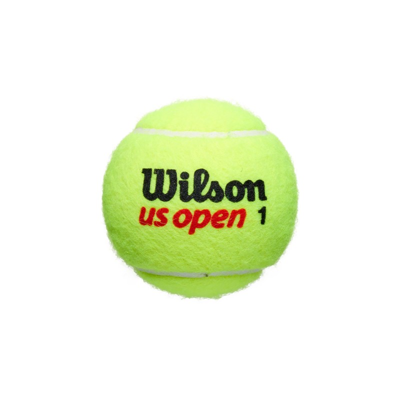 BOTE DE 3 PELOTAS TENIS WILSON US OPEN XD