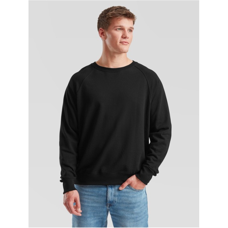 SUDADERA FRUIT OF THE LOOM LIGHTWEIGHT RAGLAN SWEAT