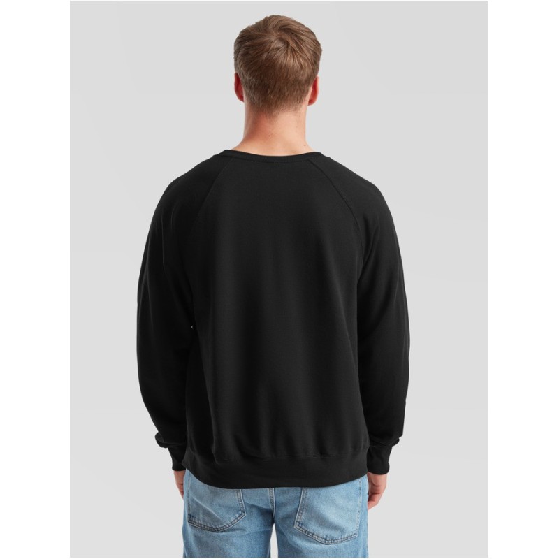 SUDADERA FRUIT OF THE LOOM LIGHTWEIGHT RAGLAN SWEAT