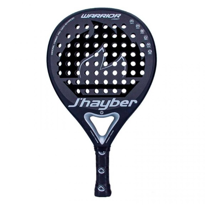 PALA DE PÁDEL JHAYBER WARRIOR CARBON NEGRO