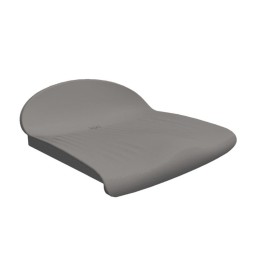 ASIENTO PVC SIN RESPALDO SPARK SR M4 GRIS