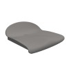 ASIENTO PVC SIN RESPALDO SPARK SR M4 GRIS