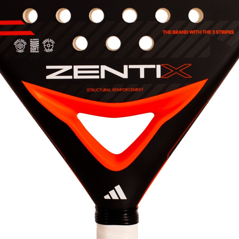PALA DE PÁDEL ADIDAS ZENTIX BLACK/ORANGE