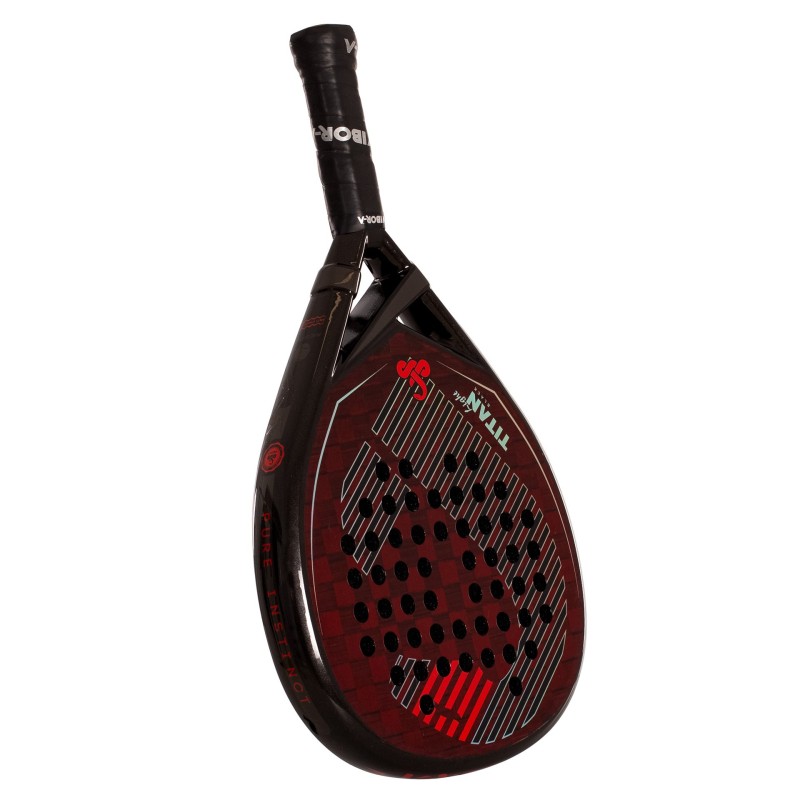 PACK PALA DE PÁDEL VIBOR-A TITAN BLACK LIGHT