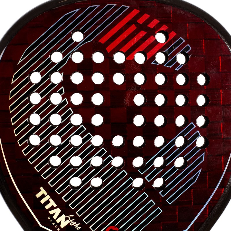 PACK PALA DE PÁDEL VIBOR-A TITAN BLACK LIGHT