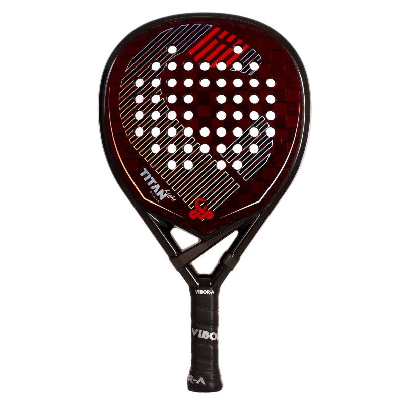PACK PALA DE PÁDEL VIBOR-A TITAN BLACK LIGHT