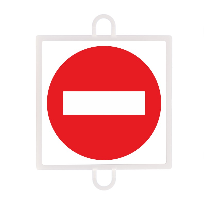 PANEL DE SEÑALIZACIÓN TRÁFICO DE PROHIBICIÓN Nº 1 (DIRECCIÓN CONTRARIA)