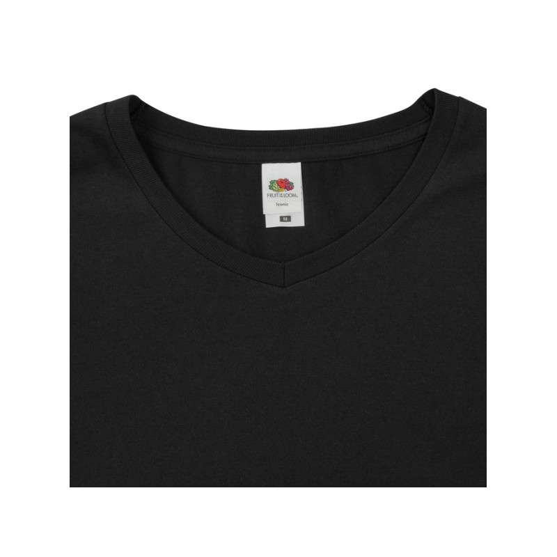 CAMISETA FRUIT OF THE LOOM ICONIC 150 V-NECK T