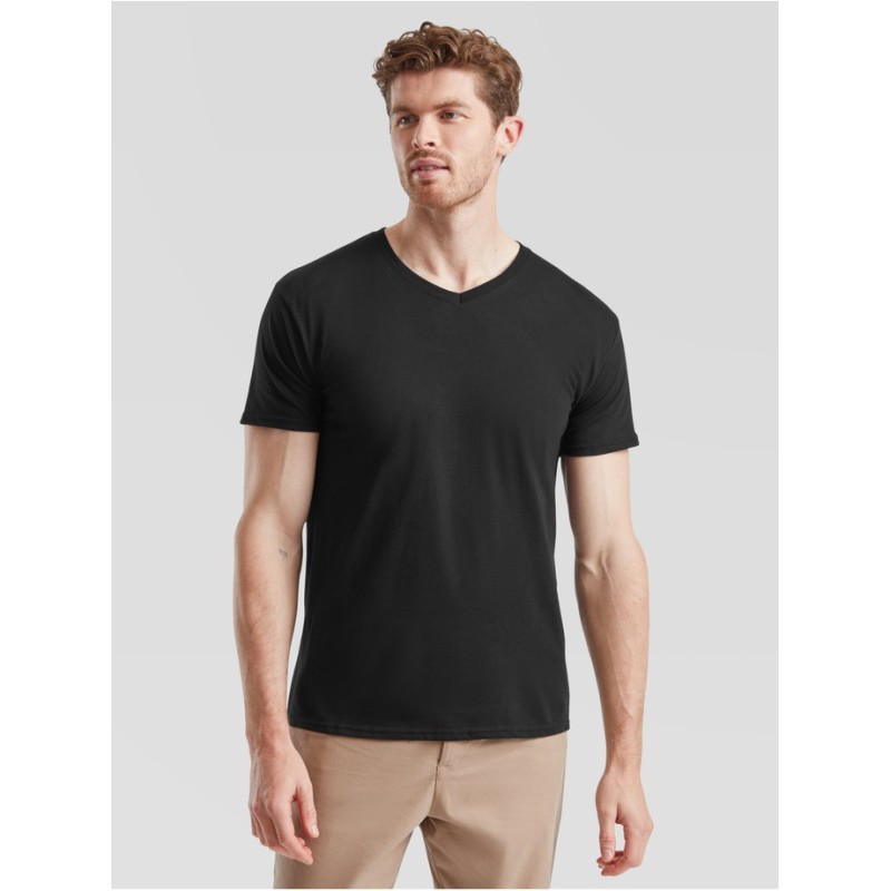 CAMISETA FRUIT OF THE LOOM ICONIC 150 V-NECK T