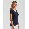 CAMISETA FRUIT OF THE LOOM LADIES ICONIC 150 V-NECK T